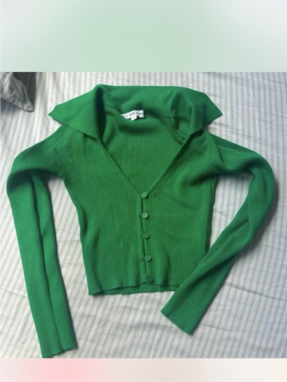 REVOLVE green long sleeve cardigan